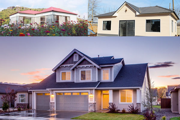 輕鋼房屋裝飾效果